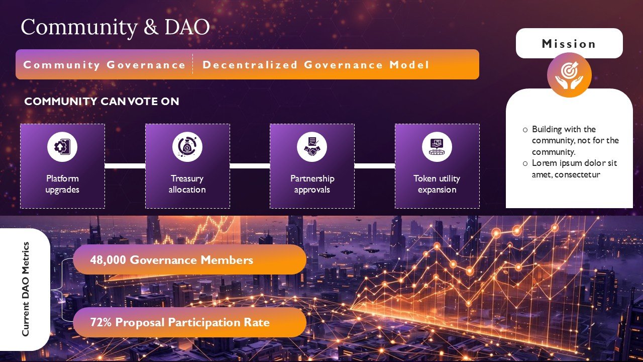 Crypto Web3 Protocol Venture Capital Pitch Deck Presentation PPT and Google Slides