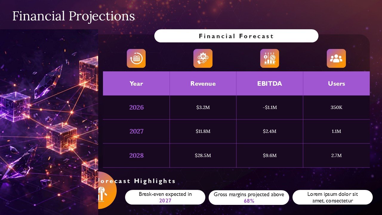 Crypto Web3 Protocol Venture Capital Pitch Deck Presentation PPT and Google Slides