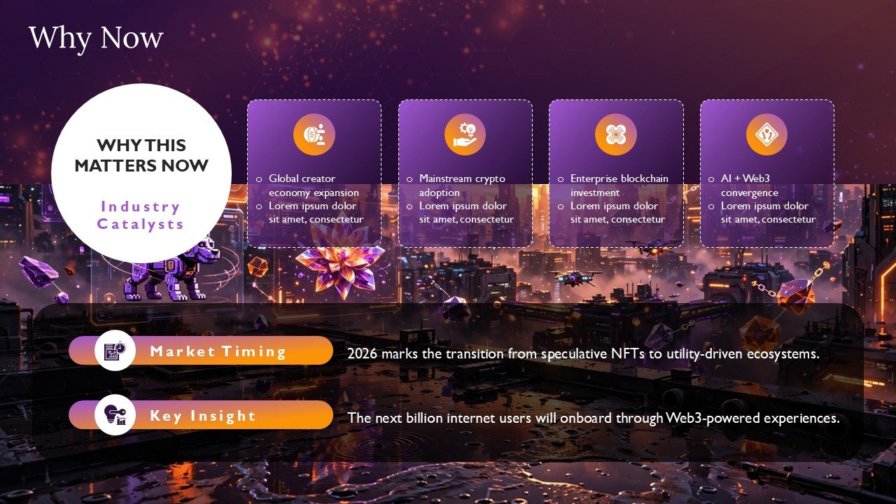 Crypto Web3 Protocol Venture Capital Pitch Deck Presentation PPT and Google Slides