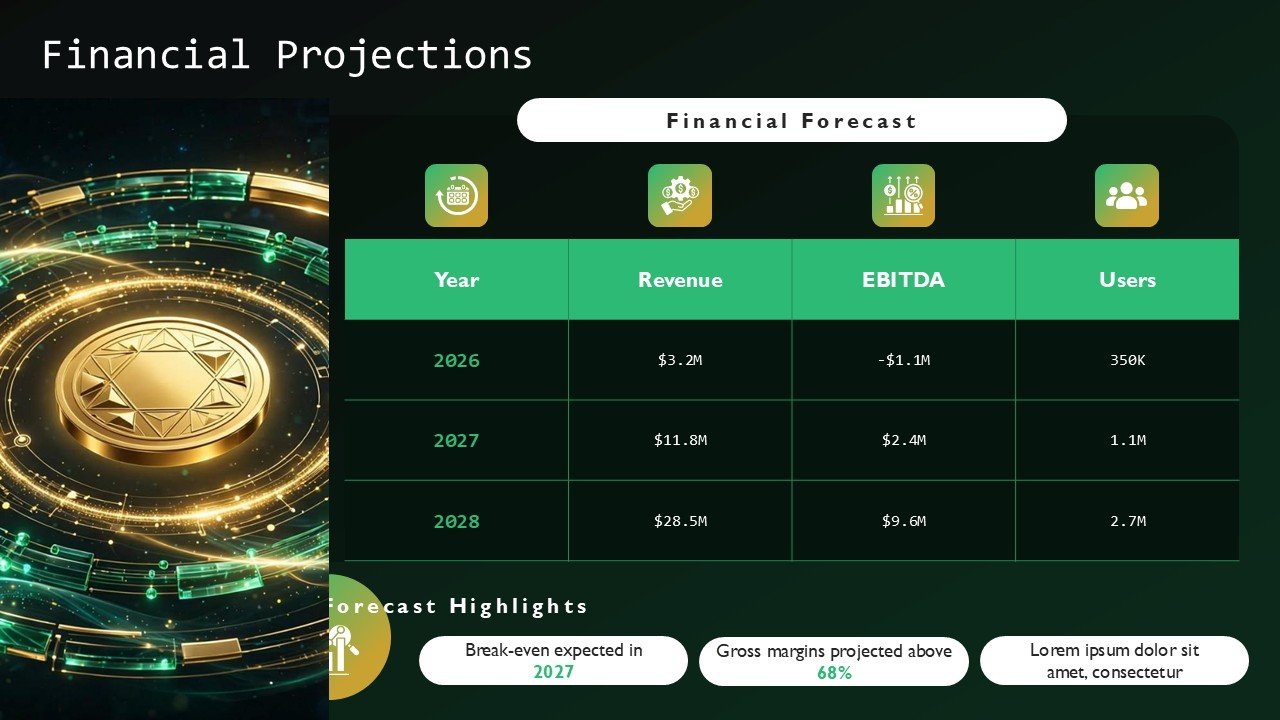 Decentralized Finance DeFi NFT Marketplace Business Pitch Deck Presentation PPT and Google Slides
