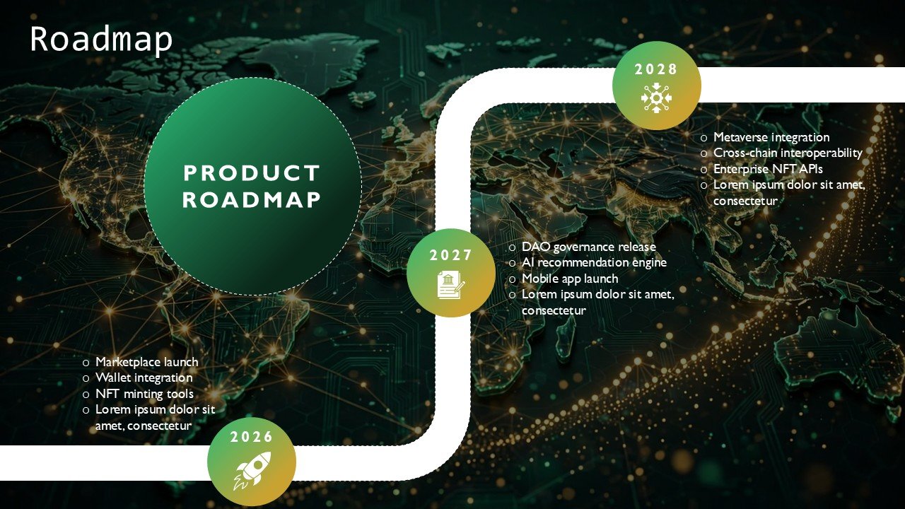 Decentralized Finance DeFi NFT Marketplace Business Pitch Deck Presentation PPT and Google Slides