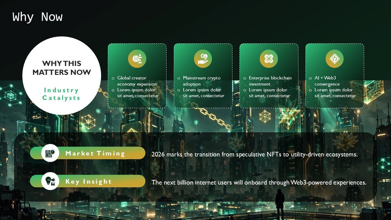 Decentralized Finance DeFi NFT Marketplace Business Pitch Deck Presentation PPT and Google Slides
