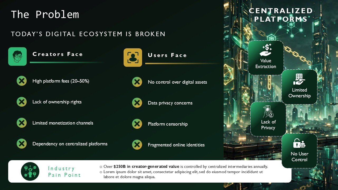 Decentralized Finance DeFi NFT Marketplace Business Pitch Deck Presentation PPT and Google Slides