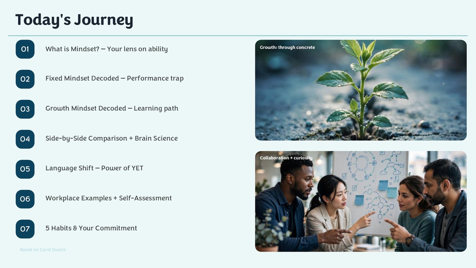 Fixed vs Growth Mindset Leadership PowerPoint PPT and Google Slides